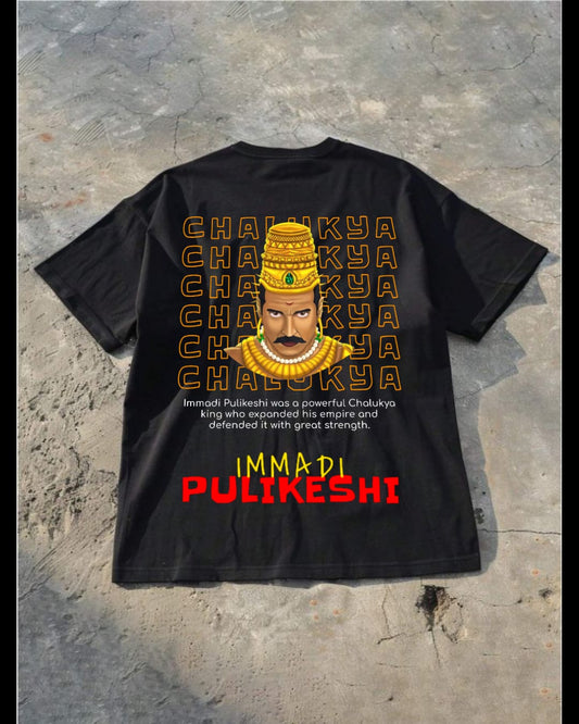Immadi Pulikeshi Printed Oversize-tshirt